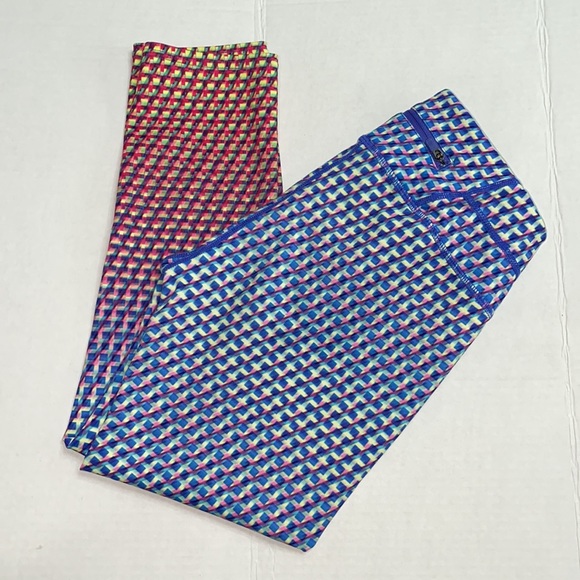 Athleta Sonar Vivid Cropped Leggings Size XS - Picture 3 of 11